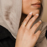 "Gewiss, mit der Erschwernis, kommt die Erleichterung" Ring