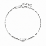 Wassermelonen-Armband in Silber von SAFIYAH