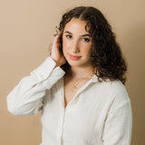 "Gewiss, mit der Erschwernis, kommt die Erleichterung" Mond Halskette