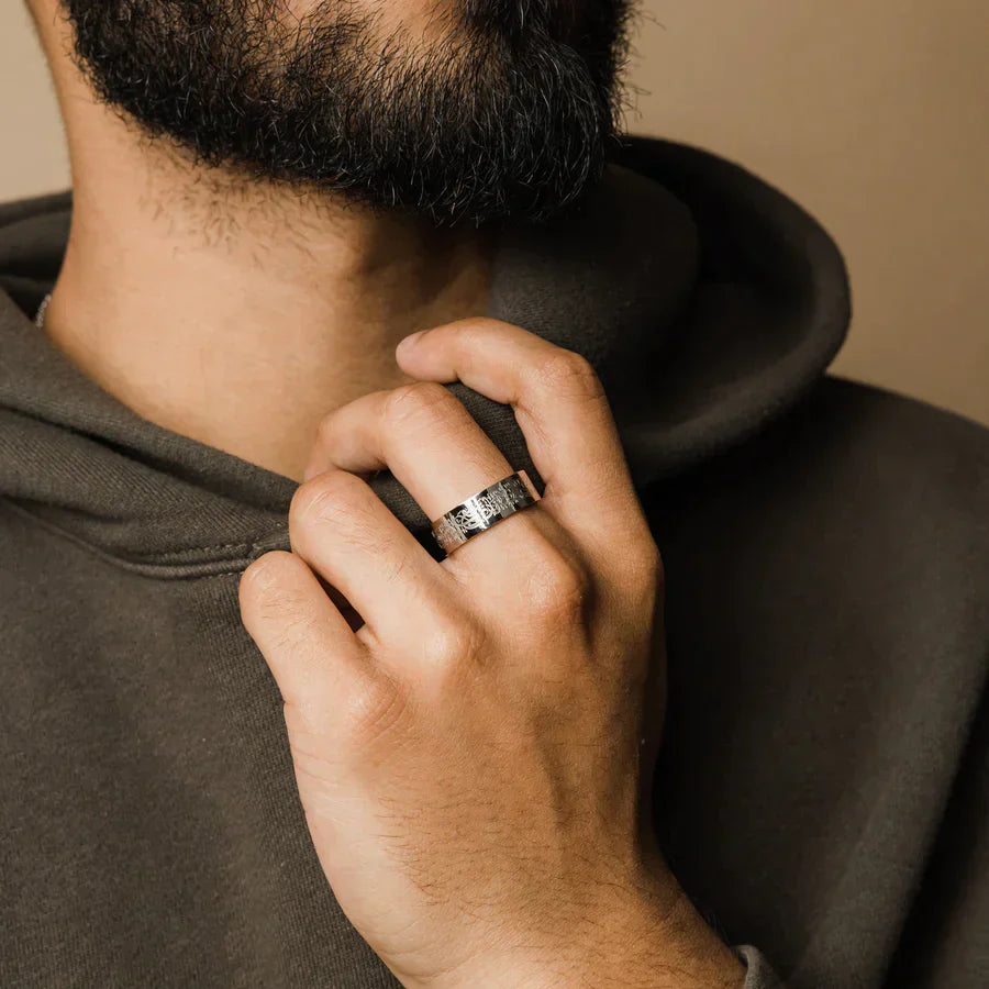 Herren Ring – Erschwernis & Erleichterung – Produktansicht 4