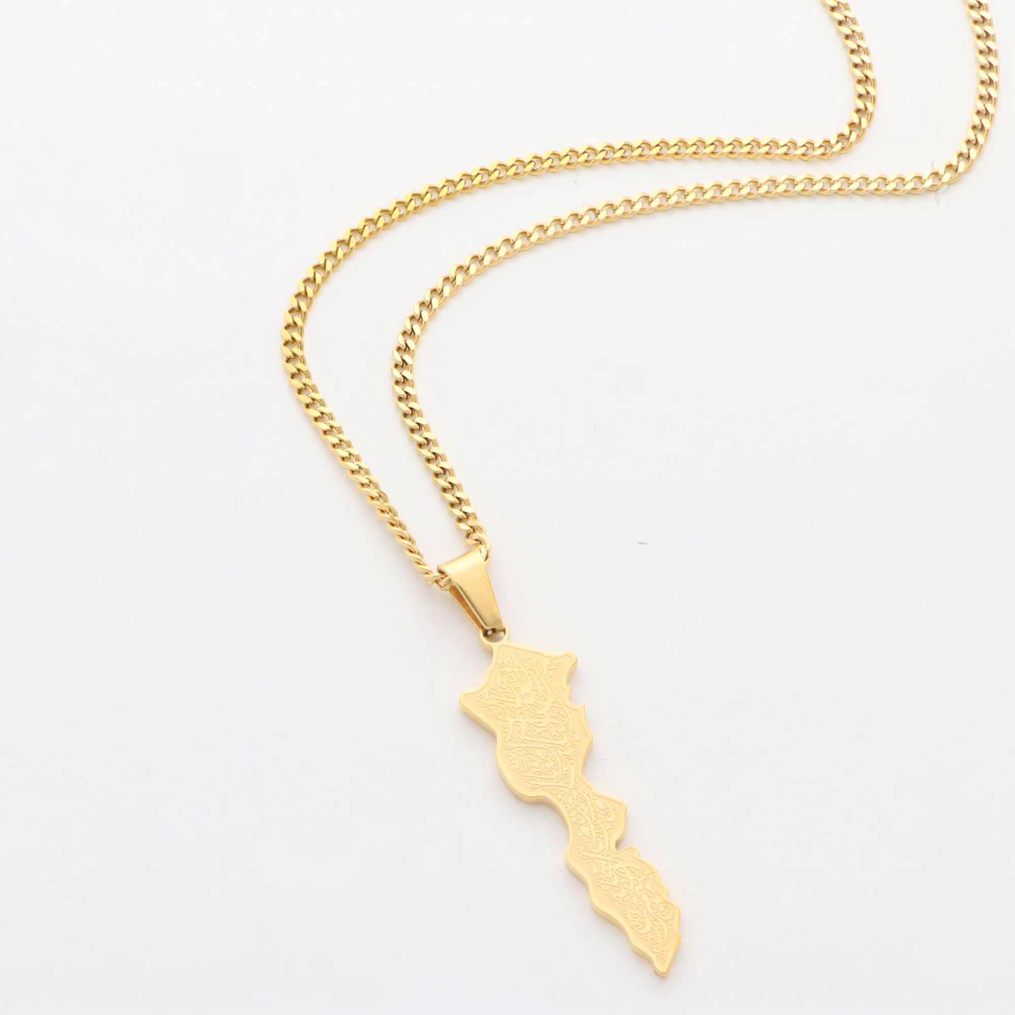 Ayatul Kursi Länder Halskette