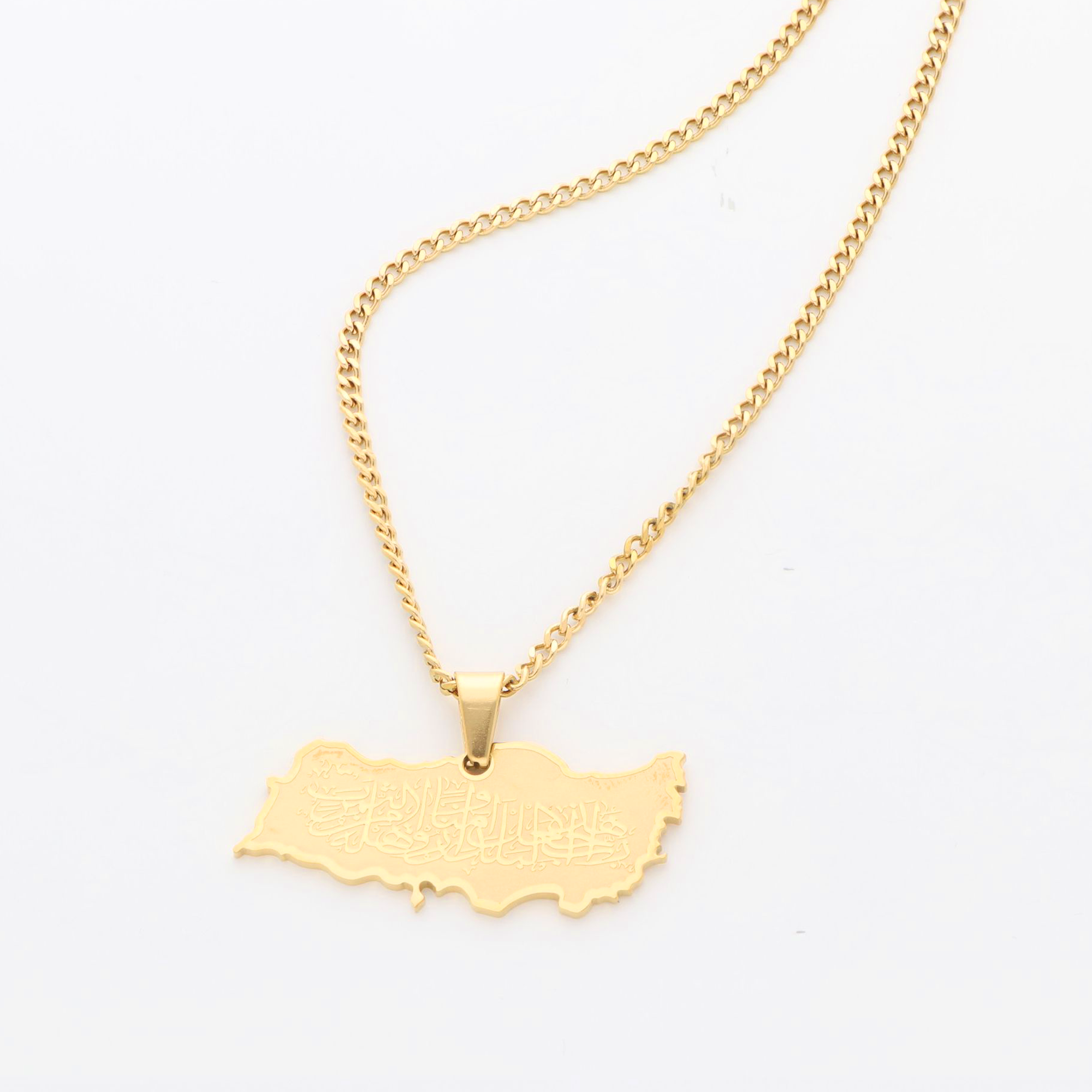 Ayatul Kursi Länder Halskette