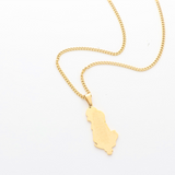 Ayatul Kursi Länder Halskette